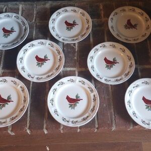Cardinal Design Salad Plate Set